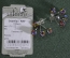 Серьги серебряные "Сваровски Swarovski". Серебро 925 проба. Новые с биркой. #1