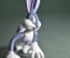 Фигурка кролик Багз Банни, из серии Space jam Bugs Bunny, 1996 год. Баскетбол. Пластик. 