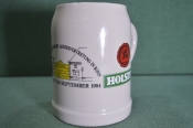Кружка пивная керамическая, на 0,5 л. Пиво Holsten. Германия. Кружка пивная керамическая, на 0,5 л. Пиво Holsten. Германия.