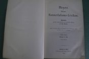 Книга старинная, Словарь Мейера. Meyers Lexikon, отдельный том. Масса иллюстраций 1908 - 1909 гг. #2