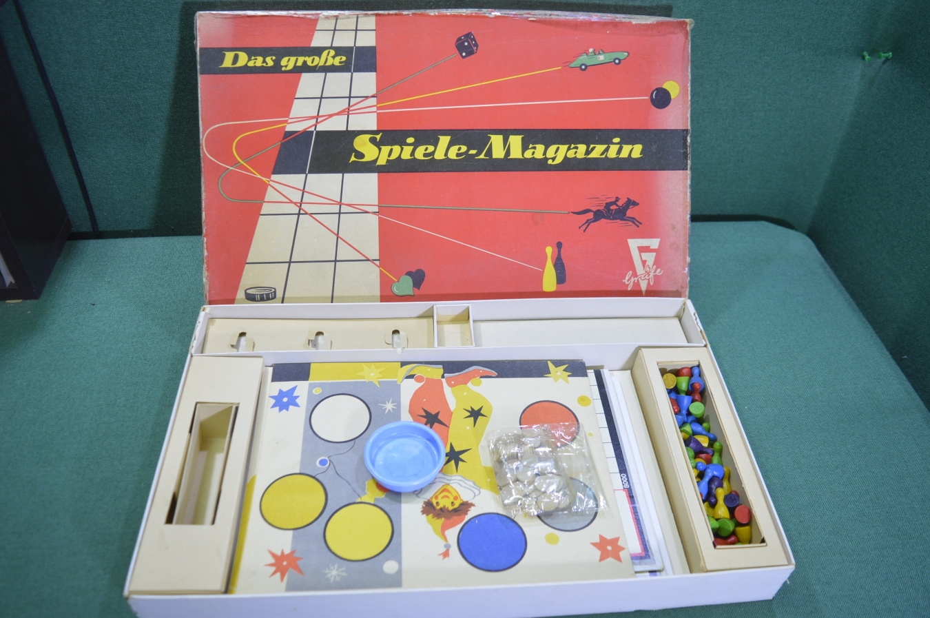Купить Игра настольная "Spiele Magazin. Мотоцикл. Велогонки. Скачки ...