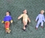 Фигурки ростовые и сидячие. Пластмасса. Preiser. Набор 49 шт. HO. 1:87. Винтаж. Германия. 