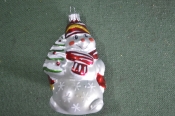 Елочная игрушка из стекла 
