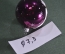 Елочная игрушка из стекла "Шар N 4, Иней, Избушка". Шарик, стекло. Клин, "Елочка".