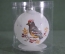 Елочная игрушка из стекла "Шар N 3, Птичка". Шарик, стекло. Клин, "Елочка".