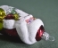 Елочная игрушка из стекла "Дед Мороз". Стекло. Клинское объединение "Елочка".
