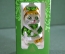 Елочная игрушка из стекла "Кошечка, кошка". Стекло. Клинское объединение "Елочка".