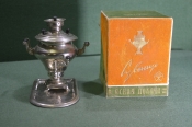 Самовар сувенирный на подносе 