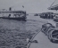 Открытка старинная "Самара. Уходящий пароход Общества Надежда". Шерер, 1905 г. Российская Империя.