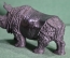Статуэтка "Носорог". Искусственный мрамор.