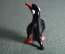 Фигурка из цветного художественного стекла "Пингвин".Фабрика Авторского Стекла (ФАС) г.Львов