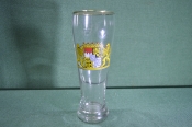 Бокал, стакан пивной стеклянный. Высокий, на 0,5 л. Грифоны. Стекло. Германия.