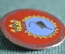 Знак значок "Подводная лодка INS Vela S40". ВМФ. Флот. Тяжелый металл. Индия. 1970е.