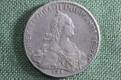 Монета 1 рубль 1774 года, СПБ ТИ ФЛ. Серебро. Екарерина II, Российская Империя.