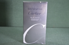 Духи, туалетная вода "Declaration Cartier". Картье. В упаковке, 30 ml. Франция. Парфюмерия винтаж. 
