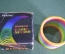Игрушка детская пружинка "Радуга Rainbow". Коробка. Тайвань. Начало 1990х. #G2
