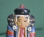 Статуэтка керамическая "Монголка". МУЭ. Союз Художников. Монголия. 1960е. Дефект.