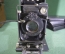 Фотоаппарат пластиночный складной "Фотокор 1", гармошка. Коробка, кассеты. Объектив ОРТАГОЗ 1:4,5 