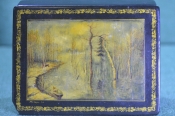 Шкатулка лаковая 