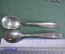 Ложки, набор (12 штук), коробка. Мельхиор, серебрение. Silefa 40. Длина 14 см.