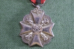 Медаль (орден) За гражданские заслуги, службу. Гражданский знак отличия, выслуга. Бельгия. #4