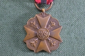 Медаль (орден) За гражданские заслуги, службу. Гражданский знак отличия, выслуга. Бельгия. #5