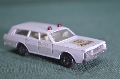 Машинка, автомобиль "Mercury police car, Полиция". Модель, игрушка. Матчбокс, Matchbox, Англия. #M1