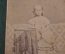 Фотография визитка. Девушка. Мода. Царская Россия. 1871 год.
