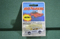 Модель машинка "Saab Turbo". Majorette. Блистер. Винтаж. Франция.