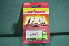 Модель машинка "Countainer Truck Yoplait". Majorette. Блистер. Винтаж. Франция.