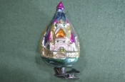 Елочная стеклянная игрушка 
