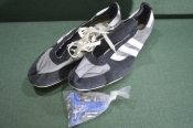 Кеды, бутсы с шипами. Адидас производства СССР. Adidas. Новые, но с нюансами. Главспортпром, 1986 г.