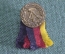 Знак значок с лентой "9 лет ГДР". Германия.