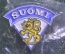 Знак значок "Suomi  Hockey". Федерация Хоккей Финляндия.