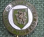 Знак значок старинный фрачный "Спортивный клуб Miskolci Vasutas". Футбол. Венгрия. 1911.