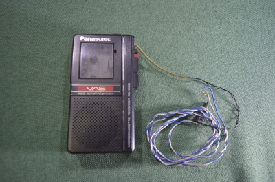 Диктофон "Panasonic RN-106D". Винтаж. Япония. #X1