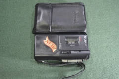Диктофон на микрокассетах "Sony M-627V". Футляр. Винтаж. Япония. #X1