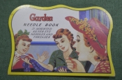 Иглы для шитья, иголки швейные. Упаковка, набор (21 штука). Garden Needle Book. Япония, Japan. 