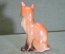Статуэтка фарфоровая "Лиса лисица". Фарфор. ЛФЗ. СССР. #U