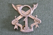 Кокарда полковая знак 2-го полка кавалерийских стрелков Королевских ВС. Бельгия.