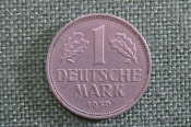Монета 1 марка 1950 года, ФРГ, Германия. #2 Монета 1 марка 1950 года, ФРГ, Германия. #2
