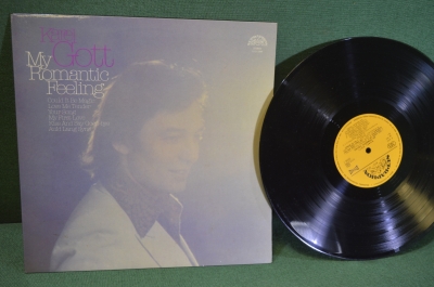 Пластинка, винил "Karel Gott. My romantic feeling". Вокал, баллады. Supraphon.