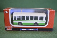Модель машинка "Автобус". Новая в коробке. Технопарк. Транспорт.