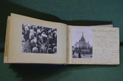 Альбом "Московские храмы и церкви". Фотографии, история. 42 листа. 1950-е годы.