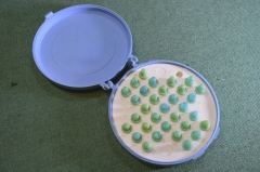 Игра настольная, карманная "Йога". Олимпиада 1980 года в Москве. СССР. Некомплект