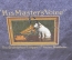 Патефон старинный "His Master's Voice". 1930е. Великобритания.
