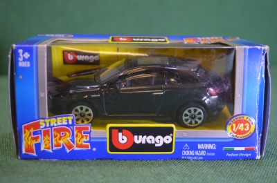 Машинка модель "Alfa Romeo Brera". Burago. 1:43. Коробка. Китай. 2008 г.