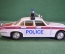 Машинка модель "Ягуар Jaguar XJ 4.2 Police". Polistil. 1:24. Полиция Англии. Винтаж. Италия.