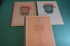 Атлас Новой истории СССР. 1, 2 и 3 часть. Гл. Управление геодезии и картографии. СССР. 1950 е. #K11