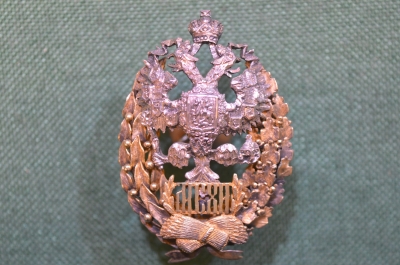 Знак нагрудный "Московский Сельскохозяйственный институт". Большой, составной. Российская Империя.